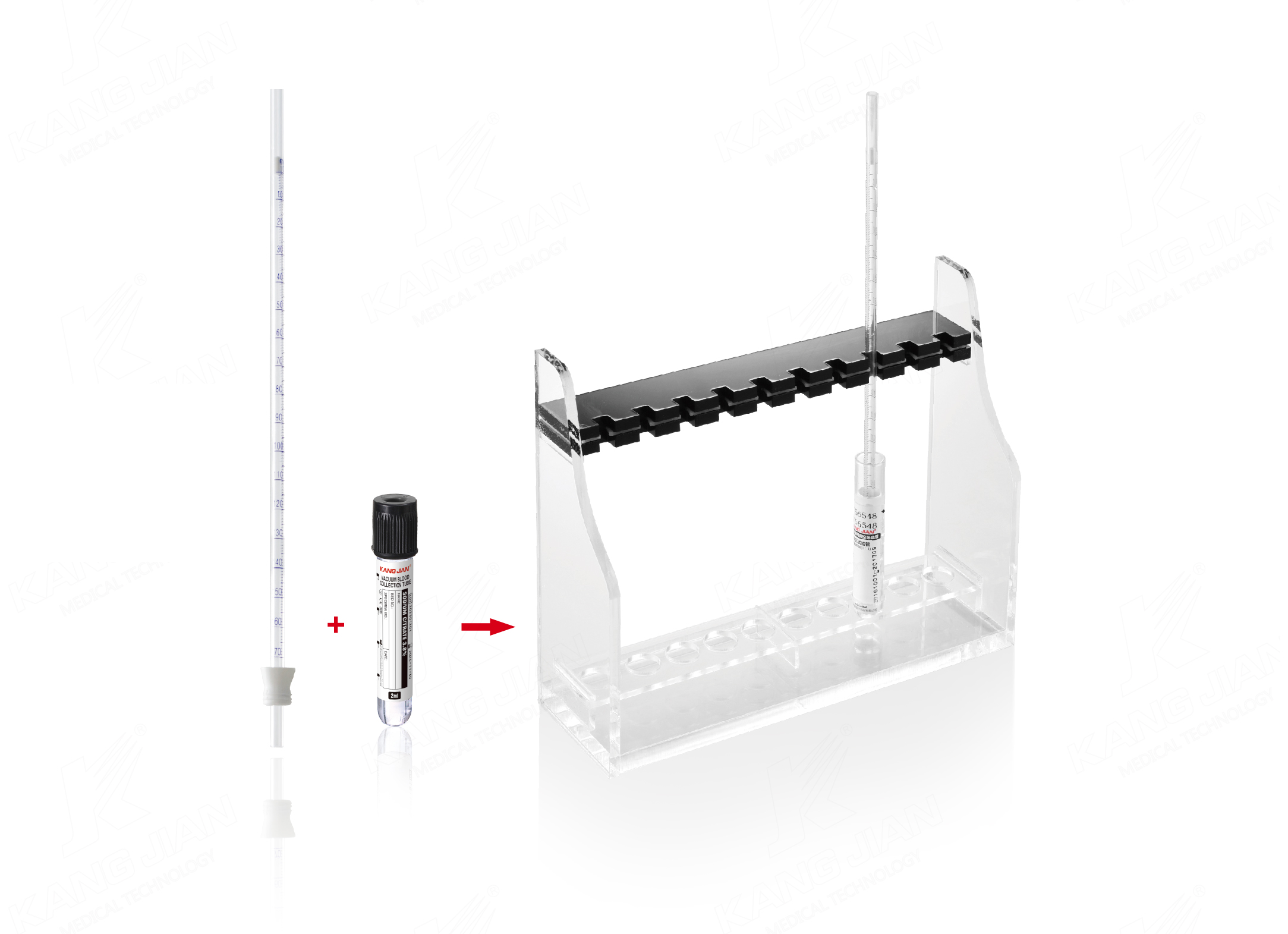 Kit de prueba Westergren ESR