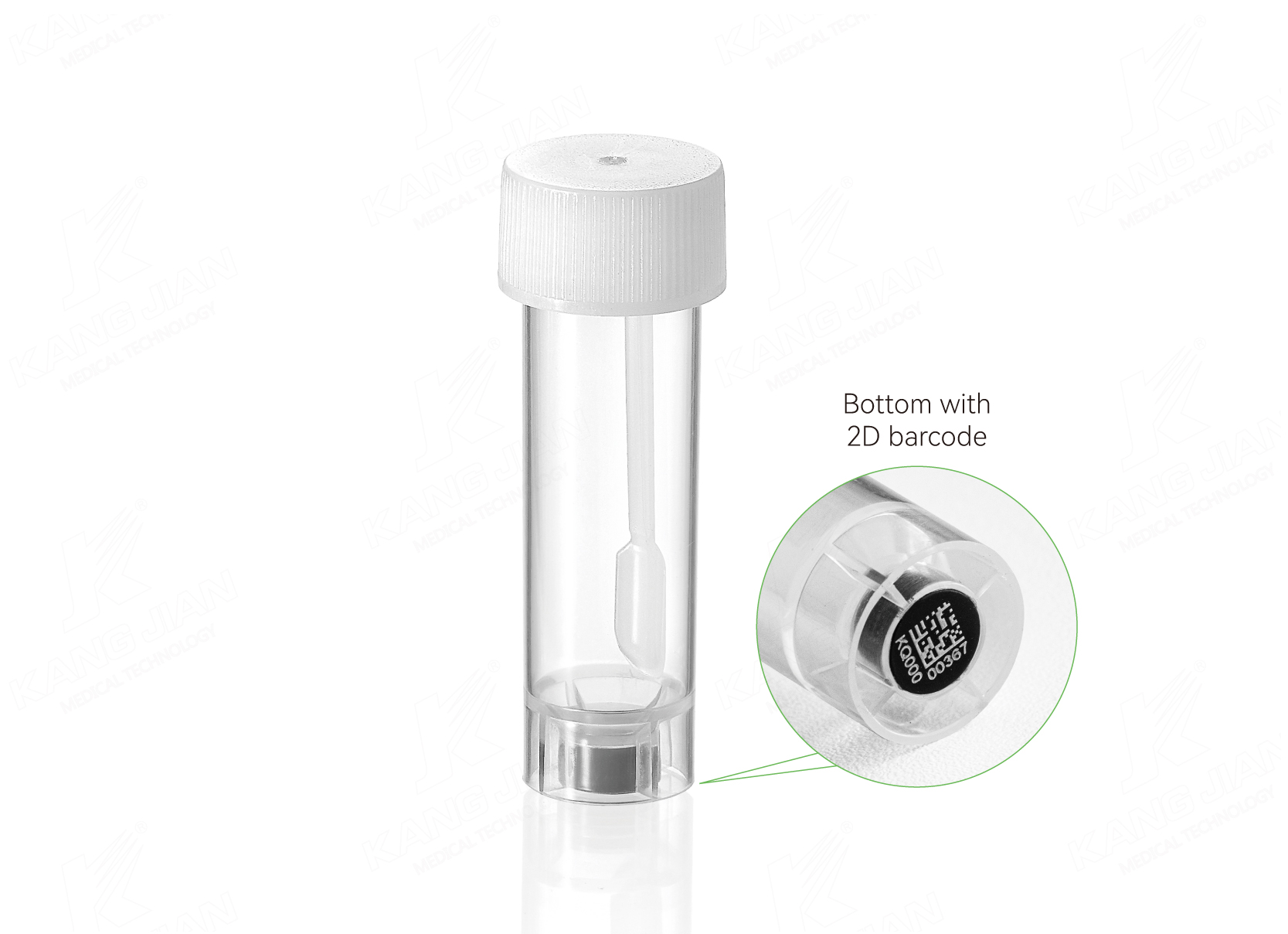 Envase de heces 5ml