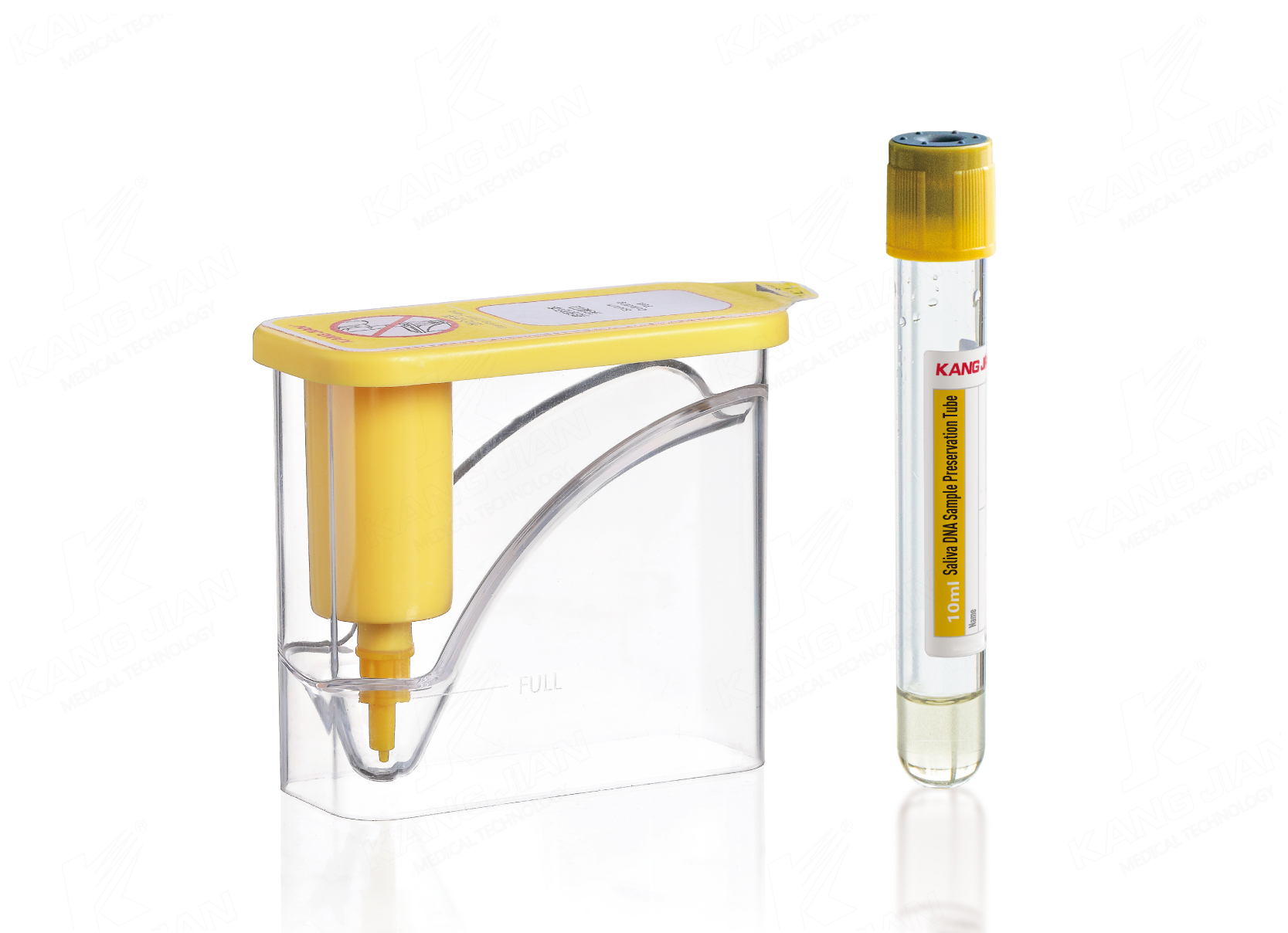 Kit de recolecci&oacute;n de muestras de ADN de saliva (esputo)