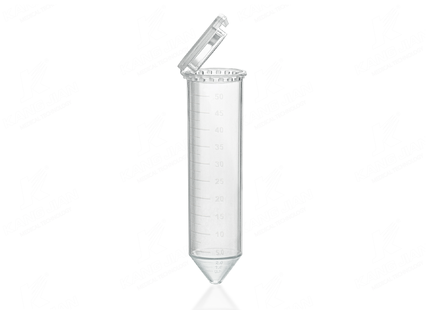 Tubo de centr&iacute;fuga de 50 ml.