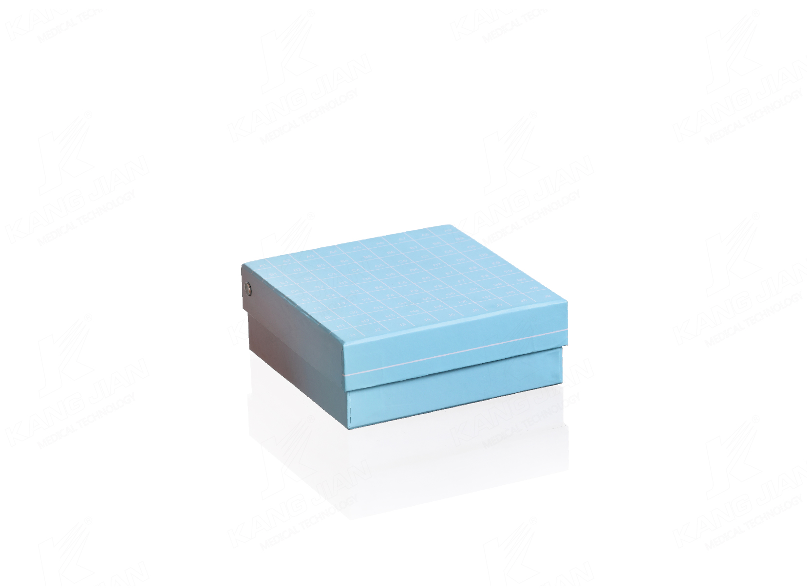 Caja de almacenamiento para crioviales
