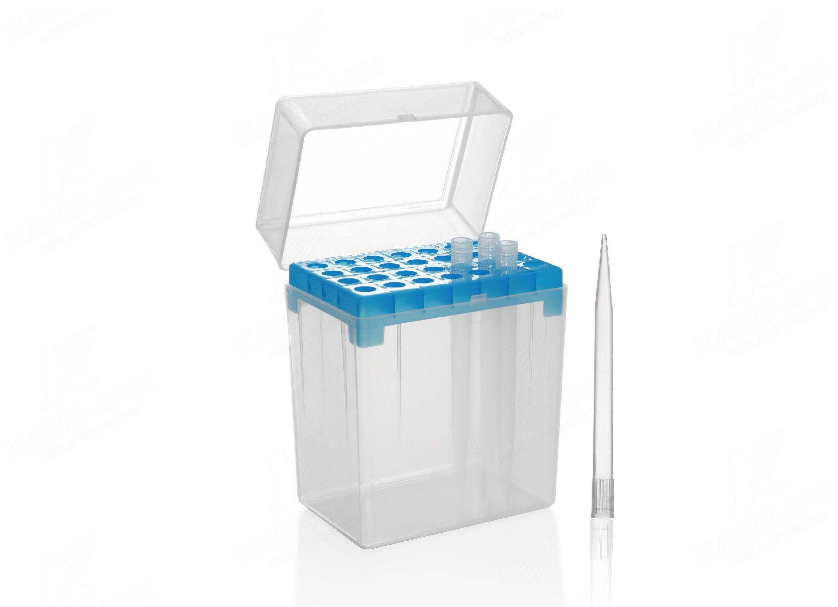Caja de puntas de pipeta 5 ml