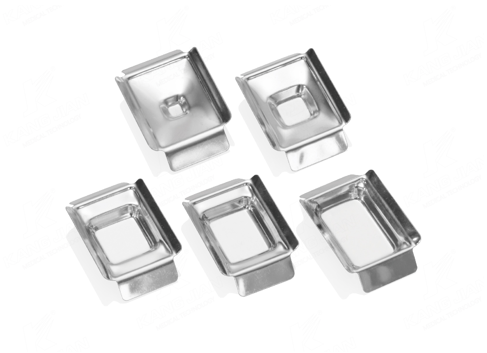 Casetes de pa&ntilde;uelos serie B: (profundidad de pozo de 9 mm)