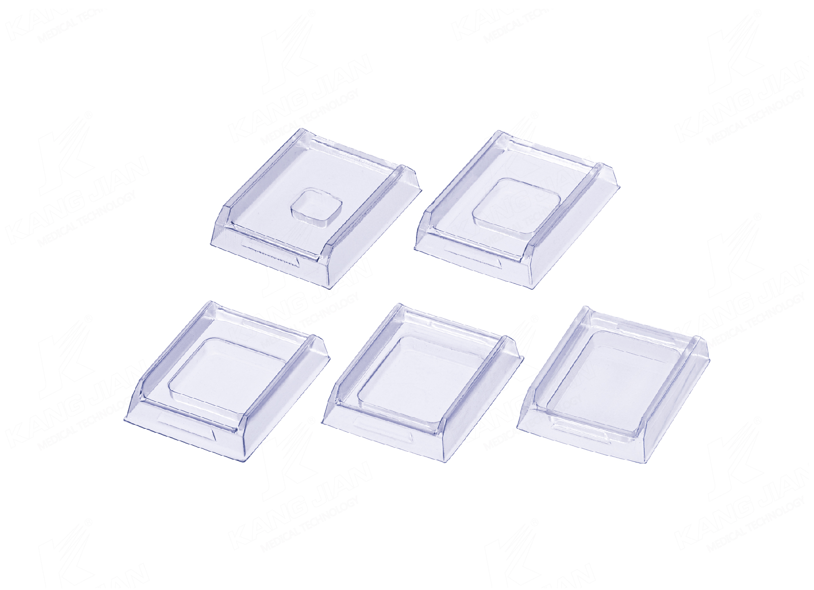 Casetes de tejido Serie C: (profundidad de pozo de 5 mm)