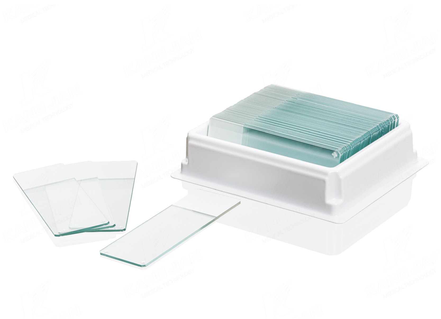 Portaobjetos adhesivos para microscopio