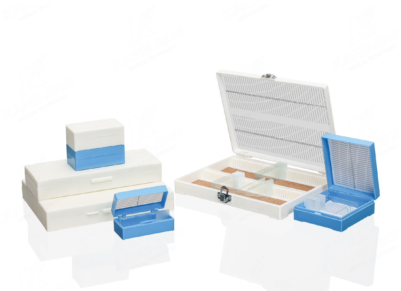Caja de almacenamiento de diapositivas