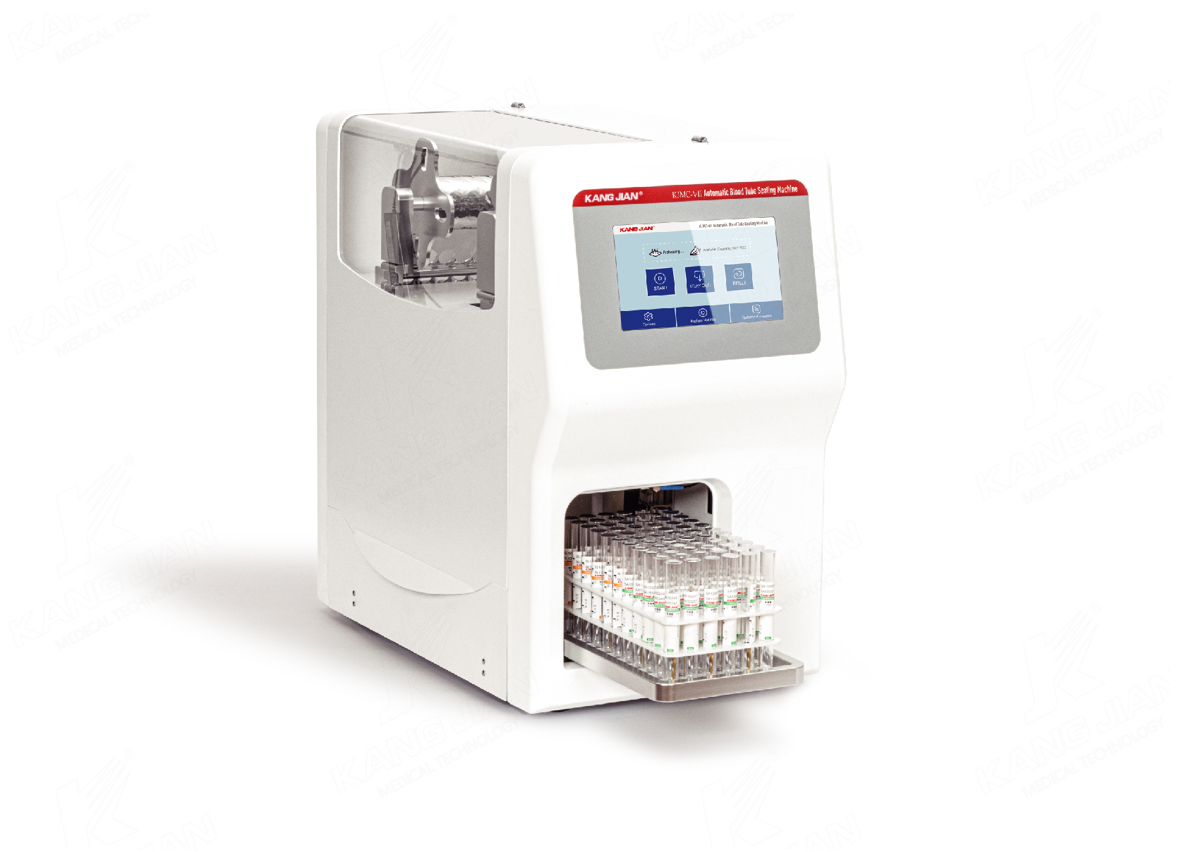 M&aacute;quina autom&aacute;tica de sellado de tubos de sangre KJMC-VII
